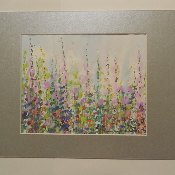 Rhonda McMahon Other - Meadow Flowers Original Watercolor Painting.
